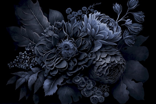 Renaissance Vibes Midnight Garden