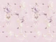 Graceful Flora on Pastel Primrose