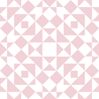 Victorian tiles patchwork - light pink white wallpaper