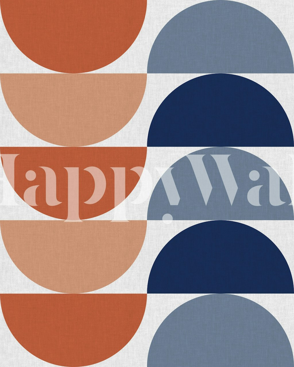 Diseño de papel tapiz New Century 11 en una habitación