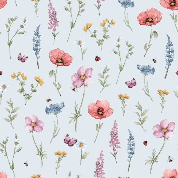 Polish Meadow - blue