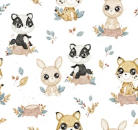 Woodland Sweeties wallpaper