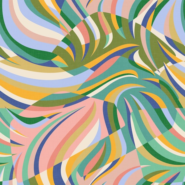 Abstract Dynamic Shapes Cheerful WP