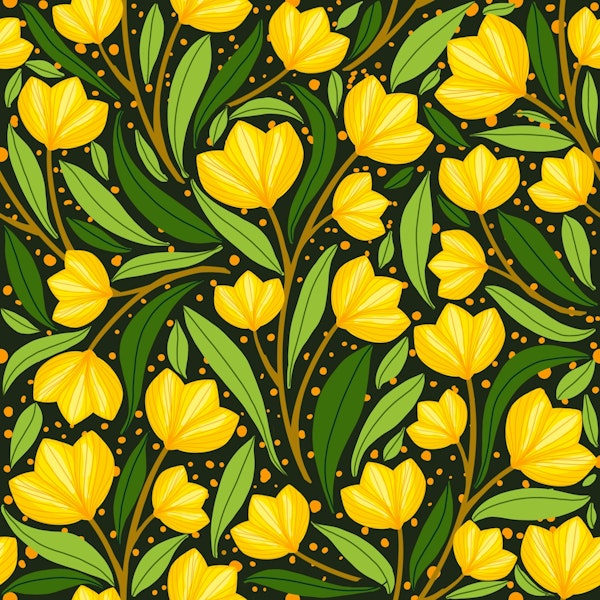 Yellow Blossoms Harmony