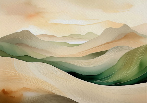 Gentle Earthy Waves