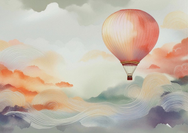 Dreamy Balloon Journey