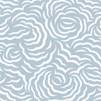 Flowery Clouds Baby Blue WM tapety