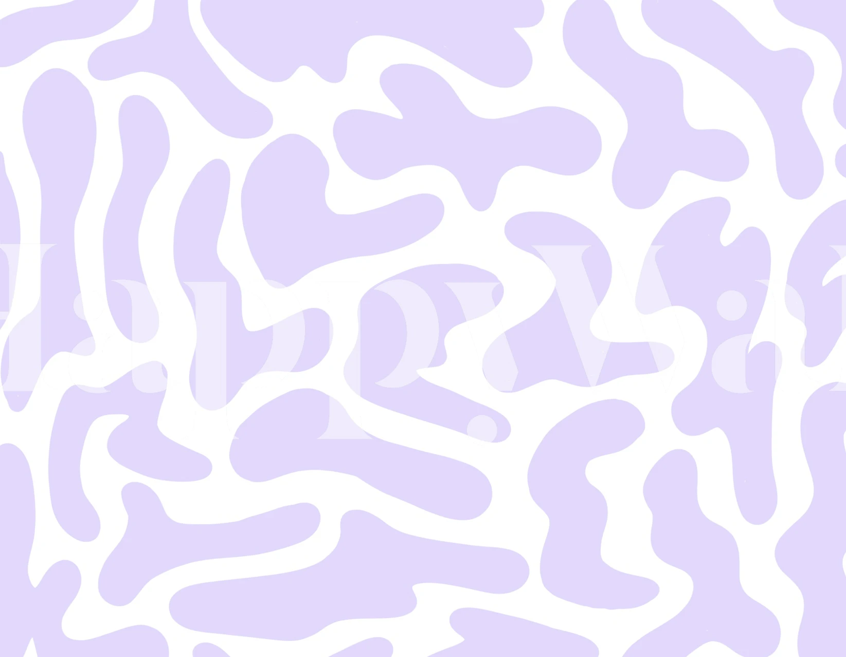 Lavender Flow wallpaper design in a room