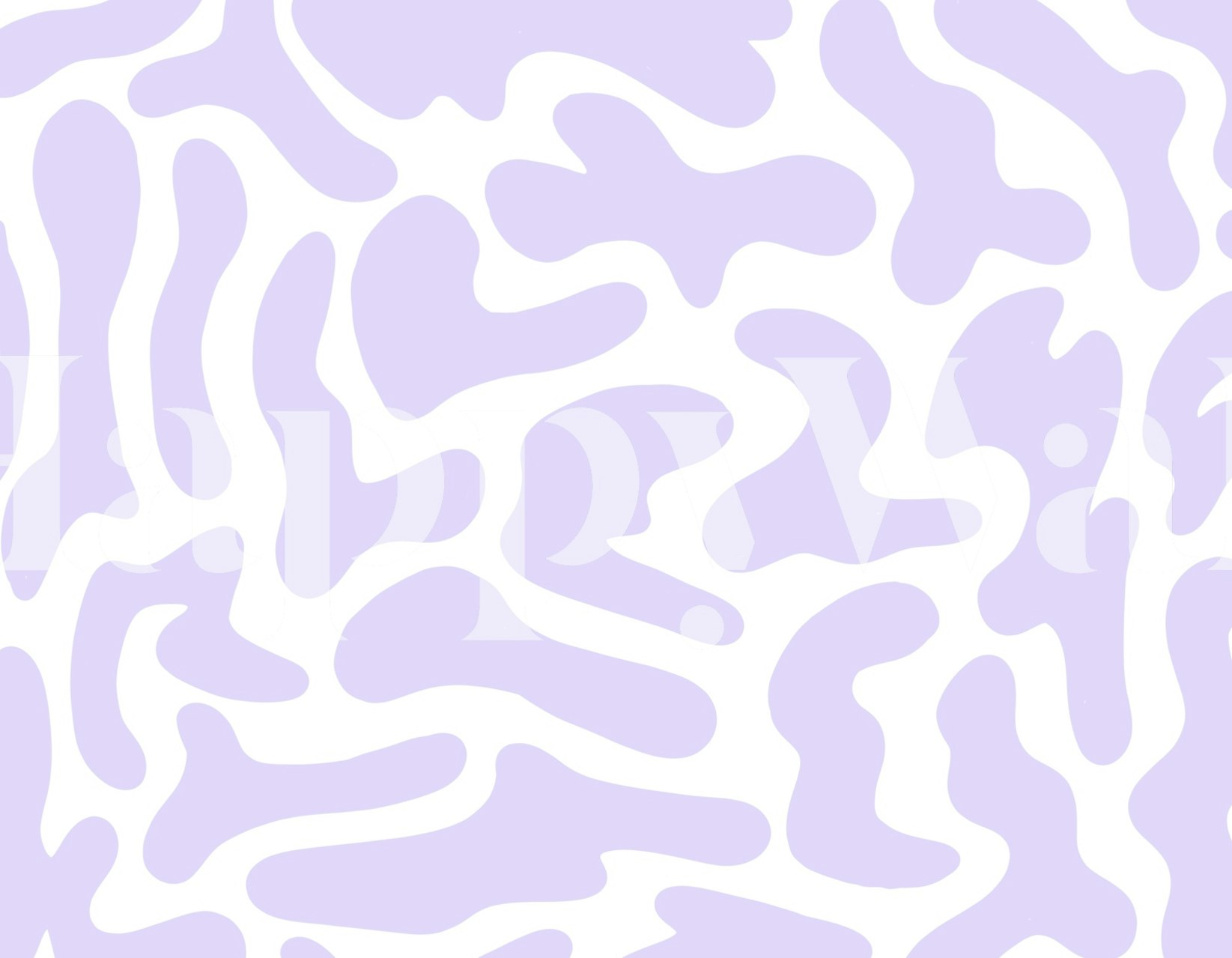 Design de papier peint Lavender Flow dans une pièce