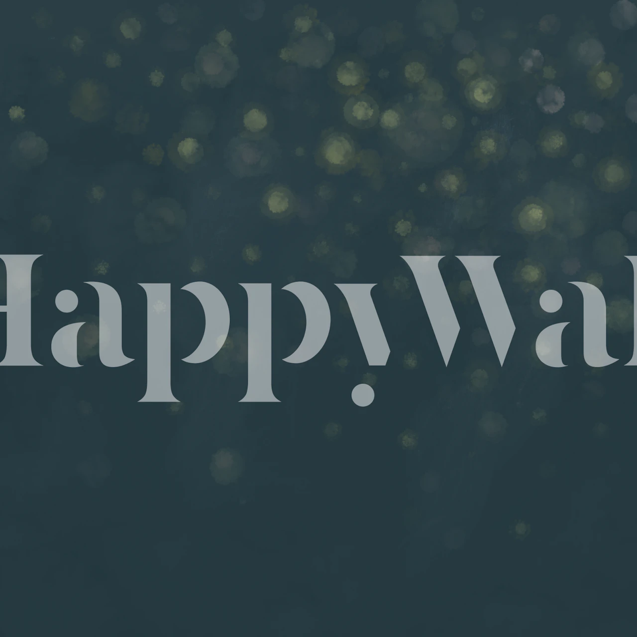 Luminous Nightfall wallpaper displayed in a room