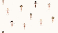 Ballet poses carta da parati