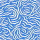 Flowery Clouds Azure Blue WM