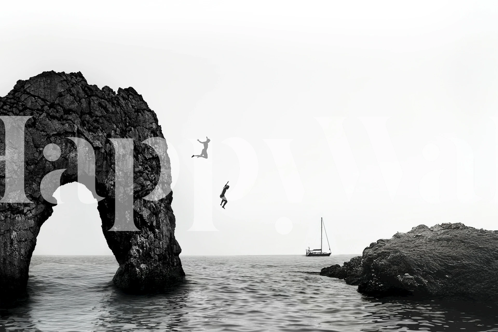 The Dip papier peint dans une pièce