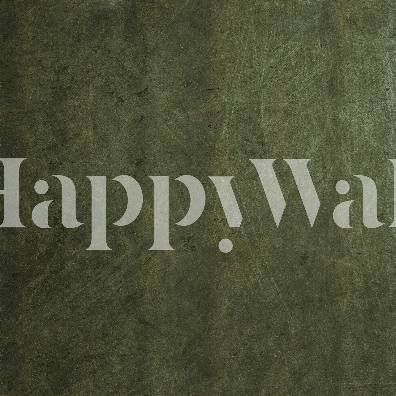 Textured dark olive suede wallpaper with subtle lines