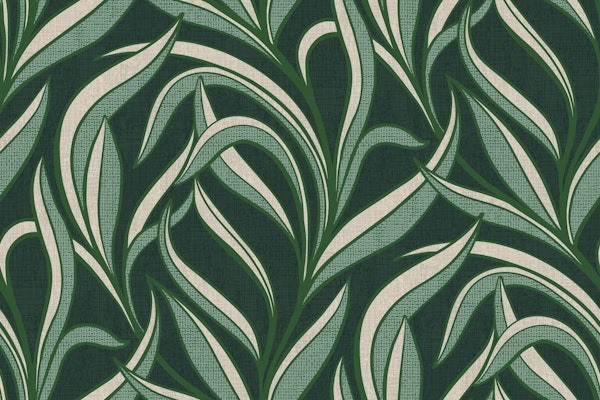 elegant foliage flow dark green