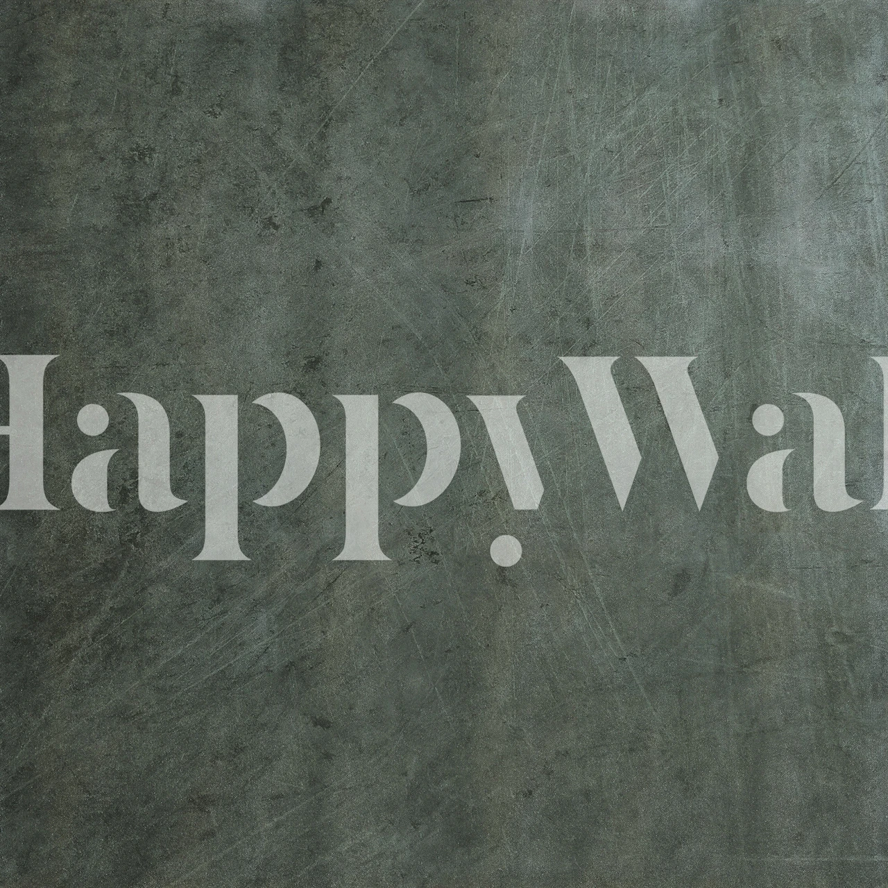 Scratched Suede - Patina tapet i ett rum