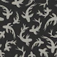 Japanese Koi Ponds Glam Charcoal WP
