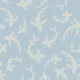 Japanese Koi Ponds Glam Baby Blue WP
