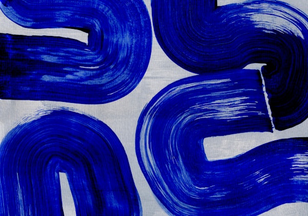 Bold Blue Strokes