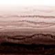 Watercolor Waves Landscape Brown