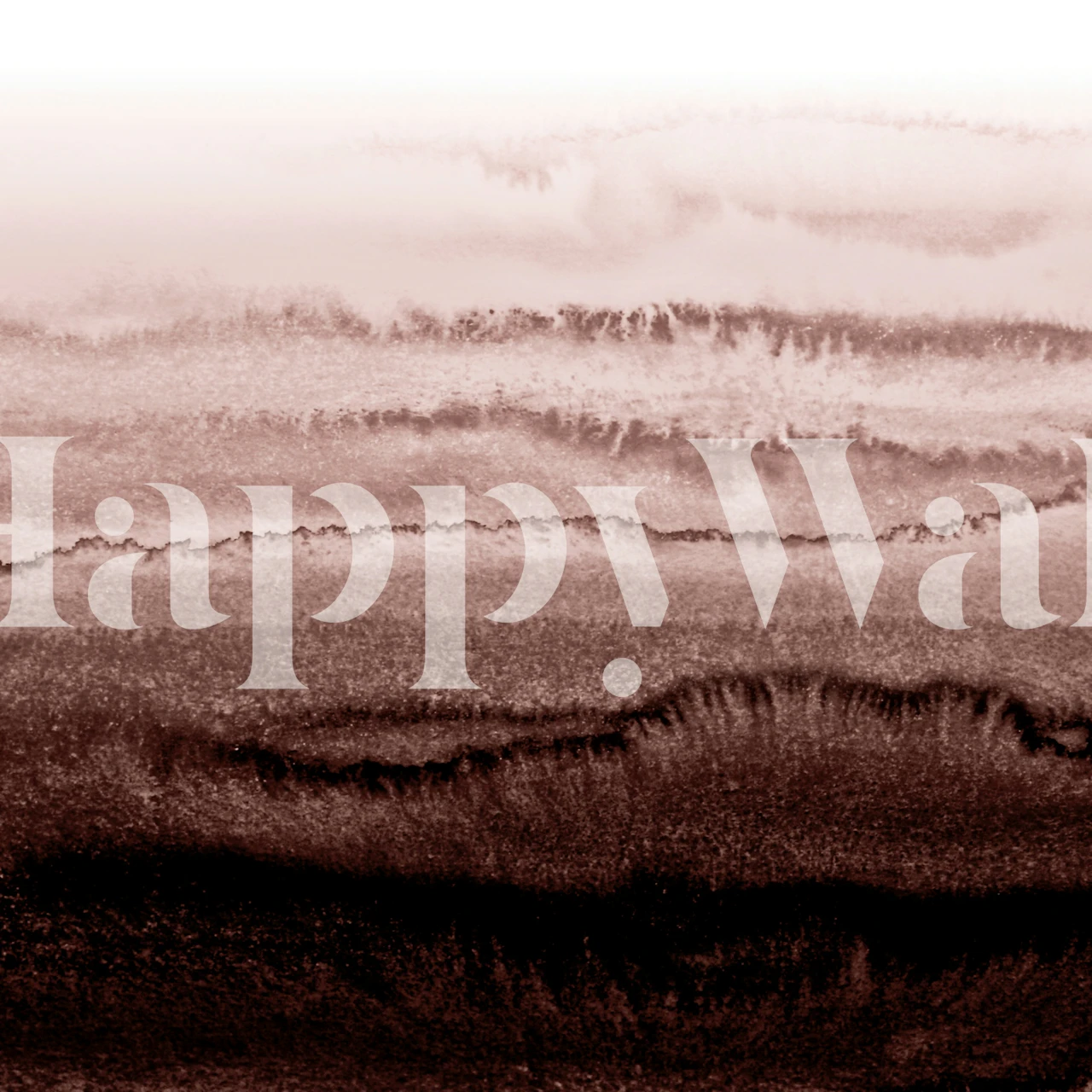 Withing The Tides Moccha Mousse Blush wallpaper in een kamer