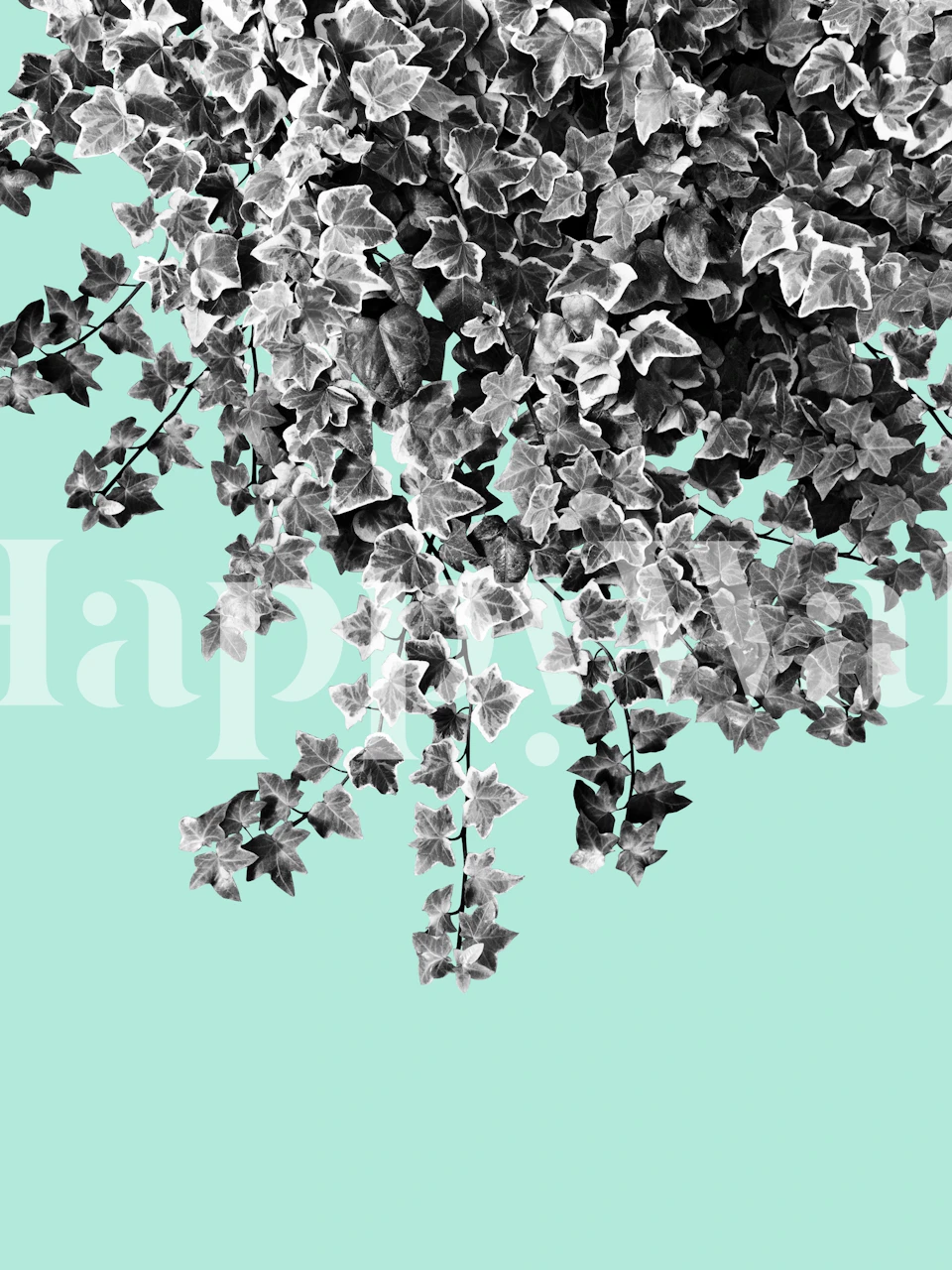 Ivy Delight 6 wallpaper in a room