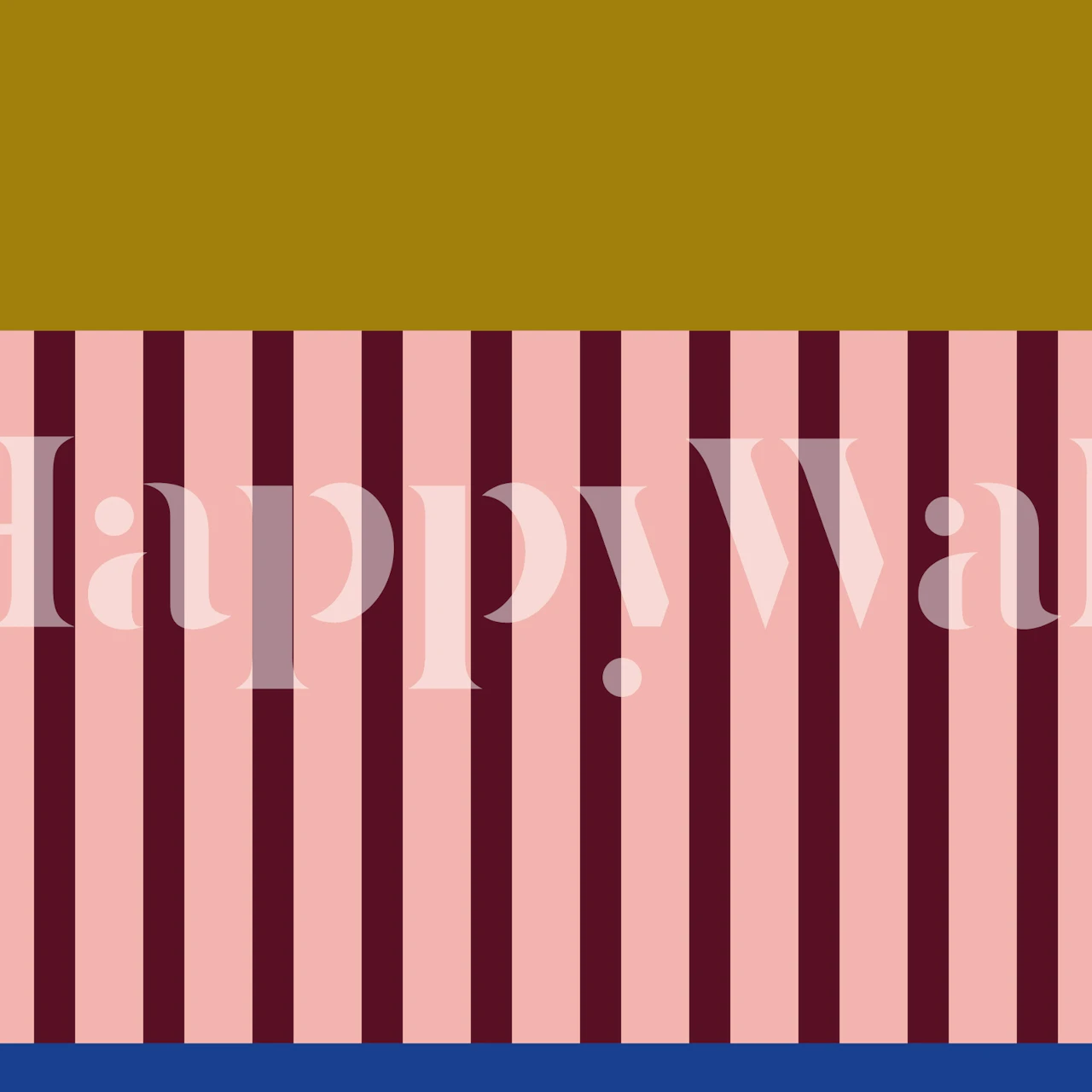 Golden Breeze with Stripes tapet i et rum