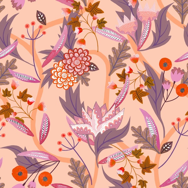 Eastern Delight - Peach Neutral