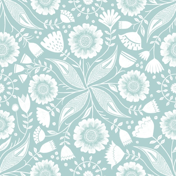 Botanical Illustration - Icy Morn