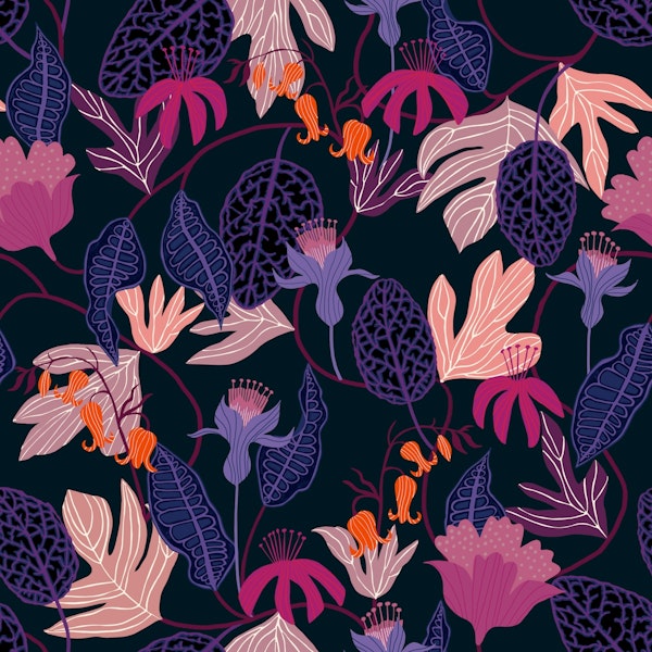 True Creation - Navy Magenta