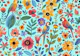Whimsy Tropical Paradise Blooming Jungle