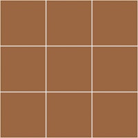 Large Grid Pattern - Brown and White tapet