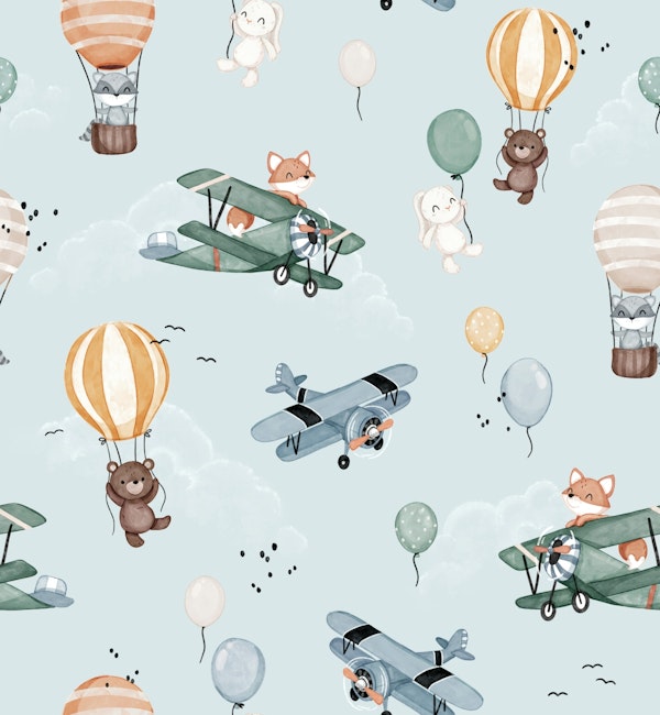 Up Up And Away - blue