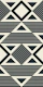 Modern Abstract Geometric Gray Tribal Shapes