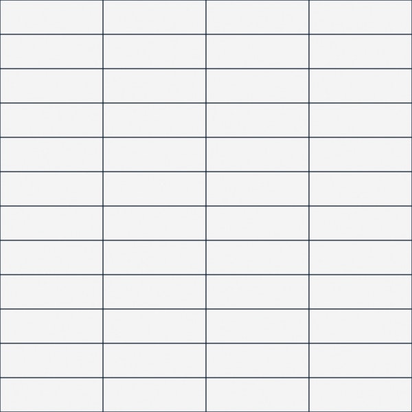 Horizontal Grid Pattern - White and Deep Blue