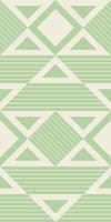 Sage Green Modern Geometric Tribal Shapes ταπετσαρία