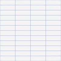 Horizontal Grid Pattern White and Cobalt Blue tapete