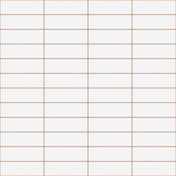 Horizontal Grid Pattern - White and Brown
