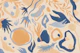 Blue Botanical Flow