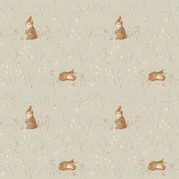 Soft Bunny Decor Green