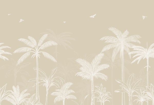 Serene Palm Tree Haven