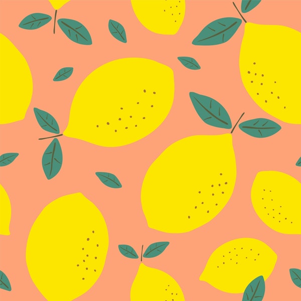 Bold Citrus Art