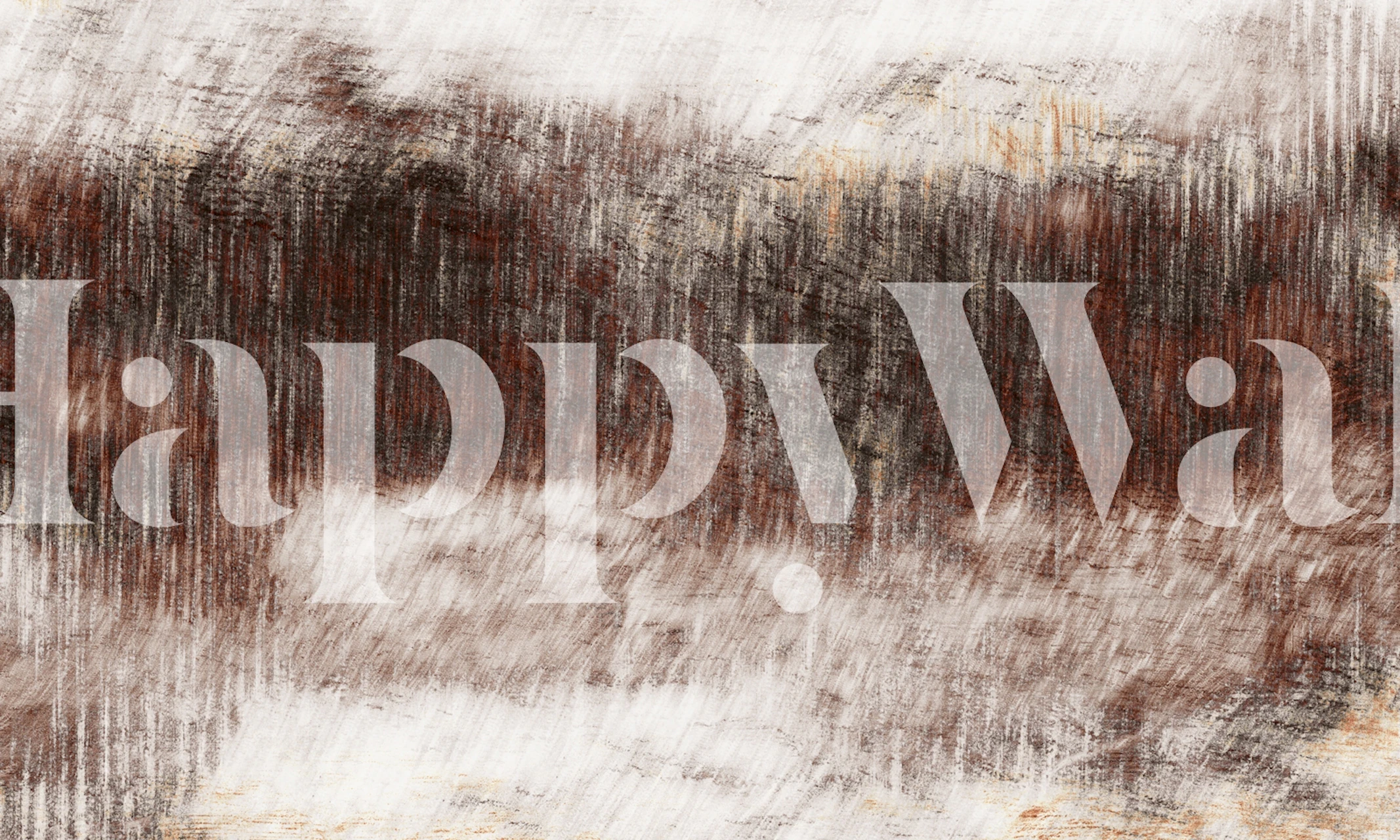 Earthy texture wallpaper in a room setting