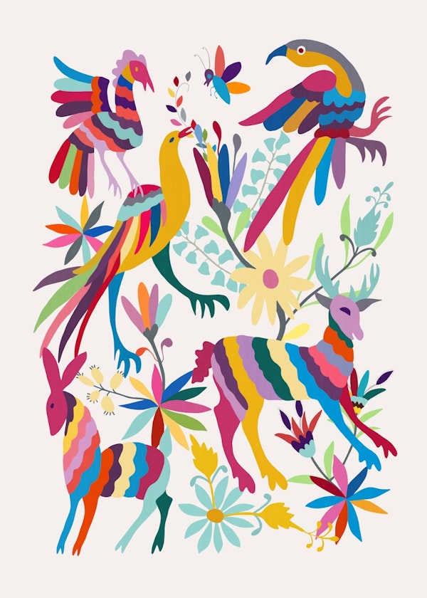 Vibrant Otomi Art