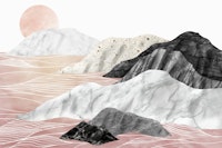 Marble Landscape behang