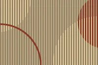 Geometric Flow – Burgundy & Brown tapete