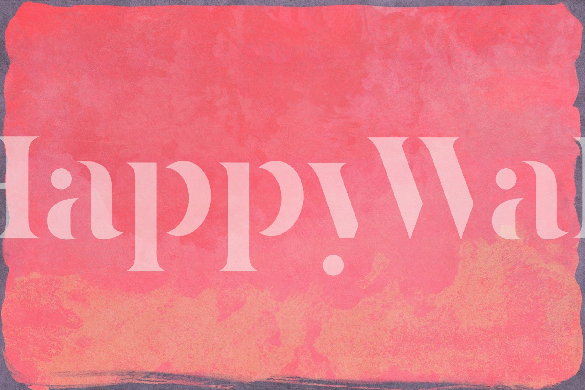 Tapeta Minimal Abstract Fuschia Colorfield w pokoju