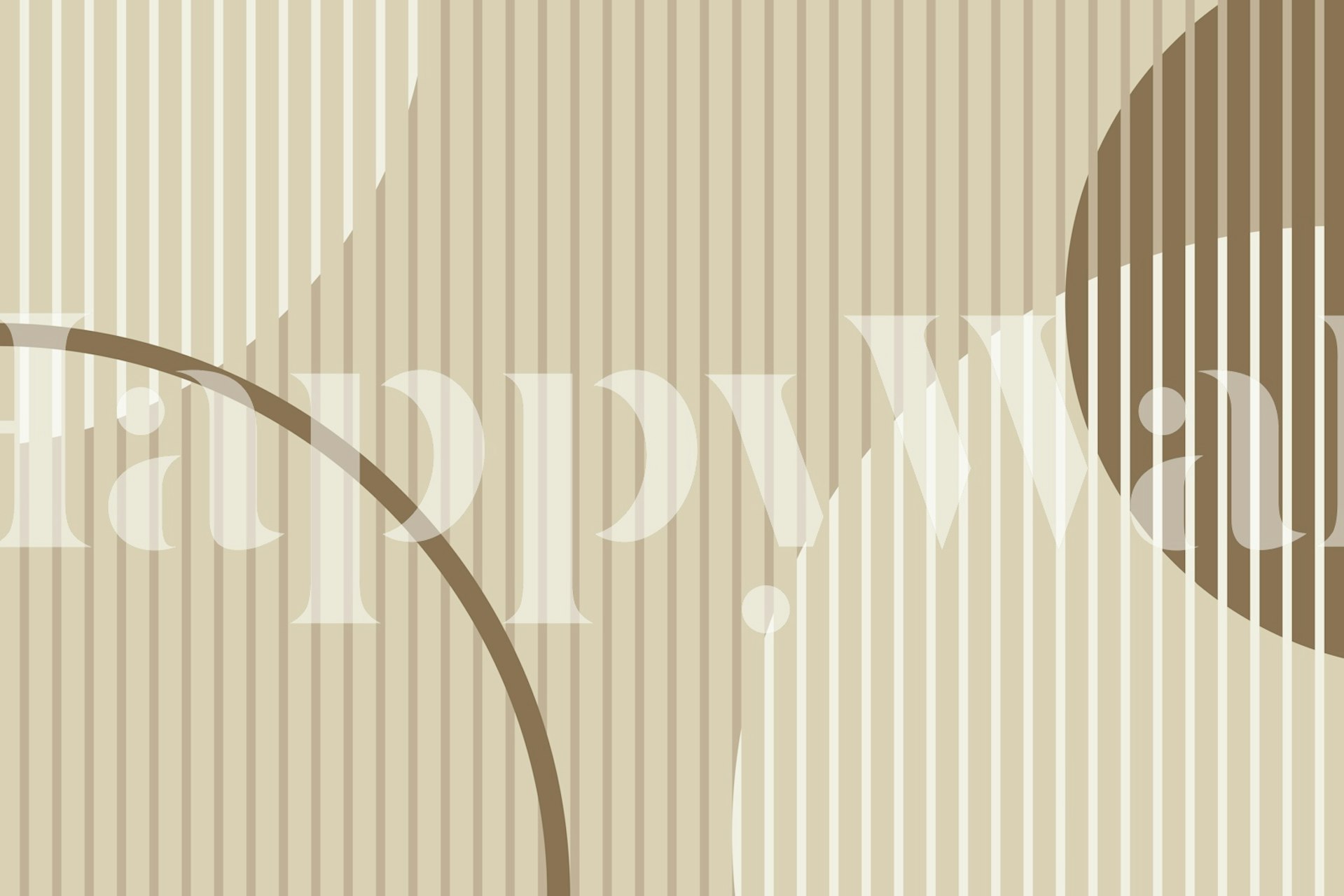 Geometric patterns with mocha brown and cream colors wallpaper