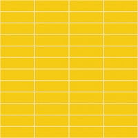 Horizontal Grid Pattern - Yellow and White papel pintado