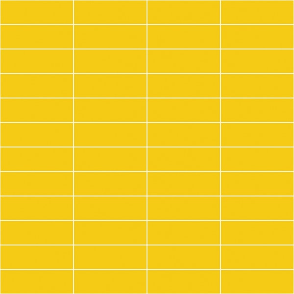 Horizontal Grid Pattern - Yellow and White